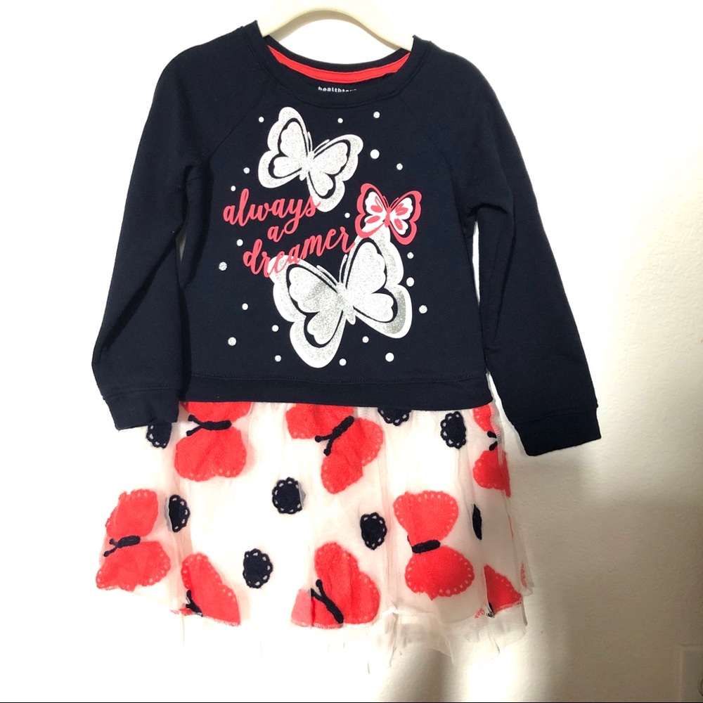 4t toddler girls pullover dress